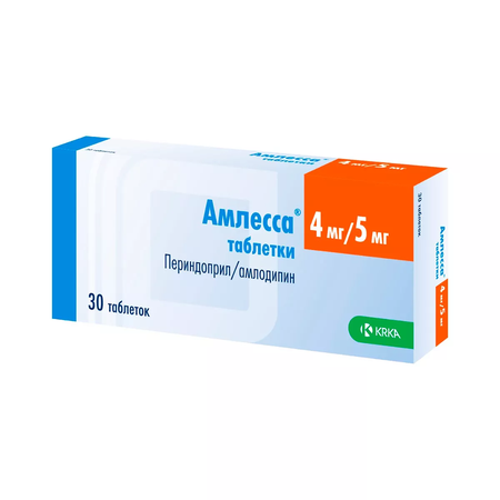 АМЛЕССА ТАБЛ., 4МГ/5МГ, №30