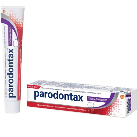 ЗУБНАЯ ПАСТА PARODONTAX УЛЬТРА ОЧИЩ. УП., 75МЛ