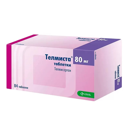 ТЕЛМИСТА ТАБЛ., 80МГ, №30