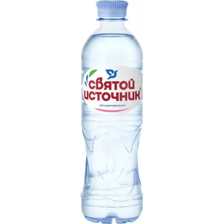 ВОДА ПРИРОДНАЯ СВЯТОЙ ИСТОЧНИК Н/ГАЗ УП., 0,5Л