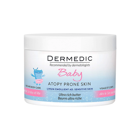 МАСЛО ДЕТ. DERMEDIC EMOLIENT LINUM BABY ИНТЕНС. ЛИПИДОВОСП. УП., 225Г