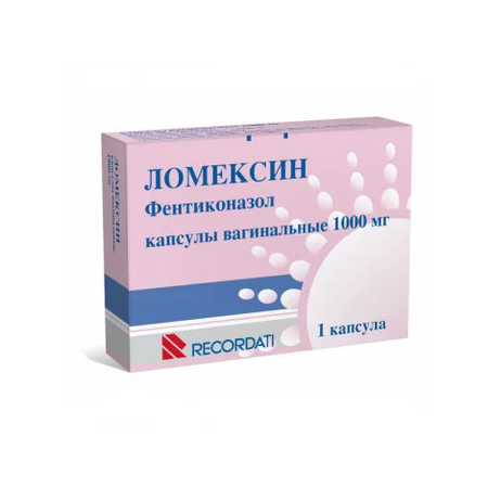 ЛОМЕКСИН КАПС.ВАГ., 1Г