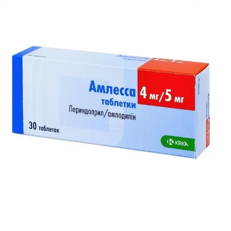 АМЛЕССА ТАБЛ., 4МГ/5МГ, №30