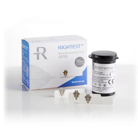 ТЕСТ-ПОЛОСКИ BIONIME RIGHTEST GS 700 (50ШТ.)