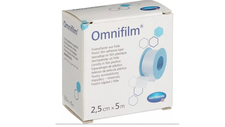 ПЛАСТЫРЬ ИЗ ПРОЗРАЧНОЙ ПЛЕНКИ OMNIFILM 2,5СМХ5М
