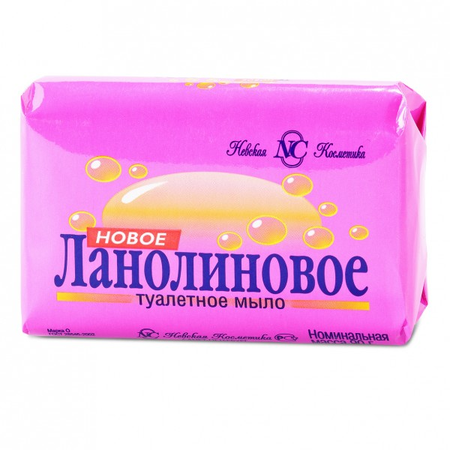 МЫЛО НОВОЕ ЛАНОЛИНОВОЕ УП., 90Г