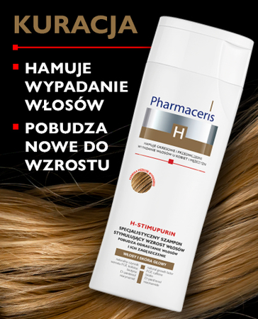 ШАМПУНЬ СПЕЦ. СТИМУЛИР. РОСТ ВОЛОС PHARMACERIS H H-STIMUPURIN УП., 250МЛ