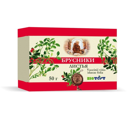 БРУСНИКИ ЛИСТЬЯ УП., 50Г