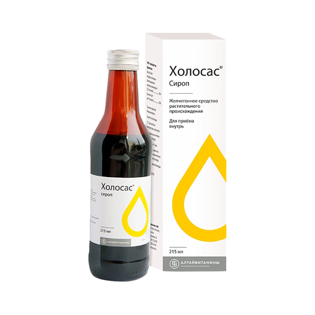 ХОЛОСАС ФЛ., СИРОП, 215МЛ