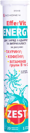 ZEST ЭФФЕРВИТ C ТАБЛ.ШИП., №20