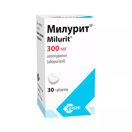 МИЛУРИТ ТАБЛ., 300МГ, №30
