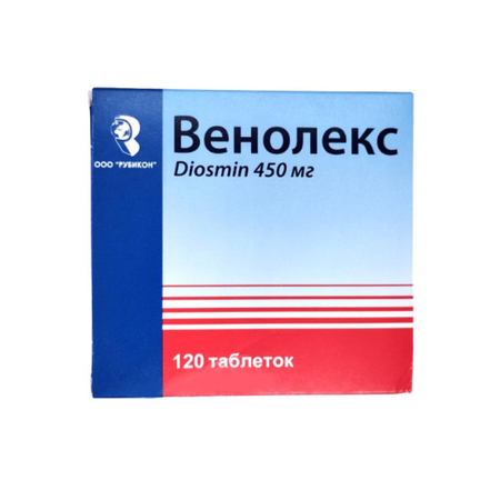 ВЕНОЛЕКС ТАБЛ., 450МГ, №120