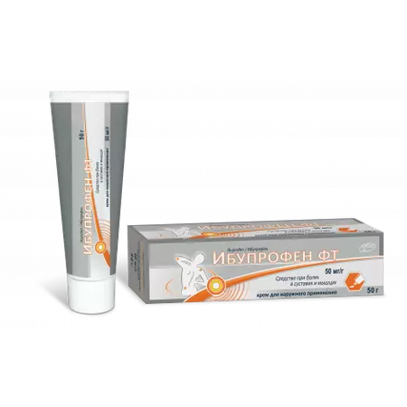 ИБУПРОФЕН КРЕМ, ТУБА, 5% 50Г
