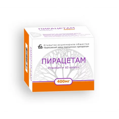 ПИРАЦЕТАМ КАПС., 400МГ, №60
