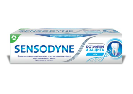 ЗУБНАЯ ПАСТА SENSODYNE ВОССТАНОВЛЕНИЕ ЗАЩИТА УП., 75МЛ