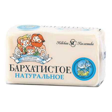 МЫЛО БАРХАТИСТОЕ УП., 140Г