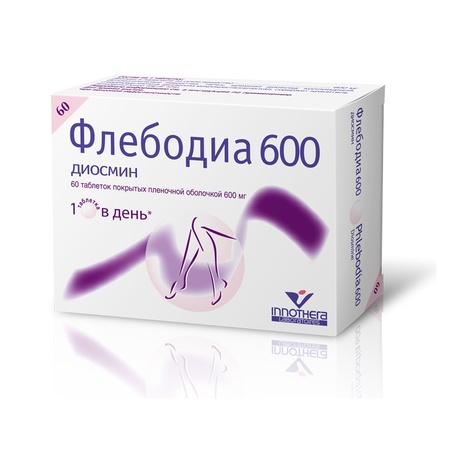 ФЛЕБОДИА ТАБЛ.П/О, 600МГ, №60