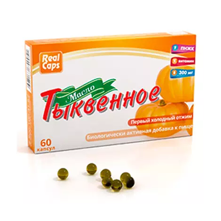 ТЫКВЫ МАСЛО КАПС., 300МГ, №60