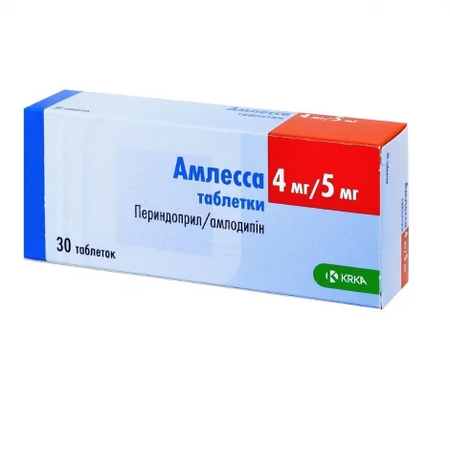 АМЛЕССА ТАБЛ., 4МГ/5МГ, №30