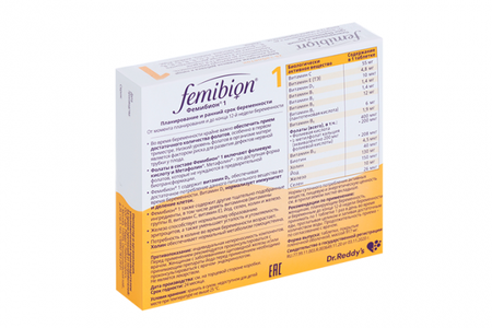 ФЕМИБИОН 1 ТАБЛ.П/О, №28