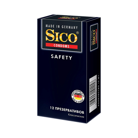 ПРЕЗЕРВАТИВ SICO SAFETY (КЛАССИЧЕСКИЕ) УП., №12
