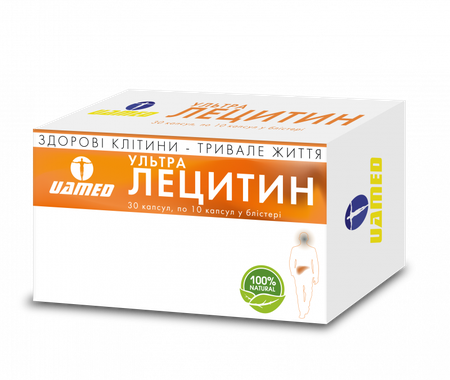 УЛЬТРАСАППС  ЛЕЦИТИН КАПС., №30