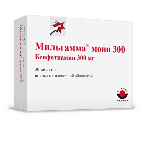 МИЛЬГАММА МОНО ТАБЛ.П/О, 300МГ, №30