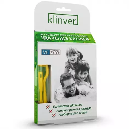 УСТ-ВО Д/УДАЛЕНИЯ КЛЕЩЕЙ KLINVER С ПРОБИРКОЙ УП.