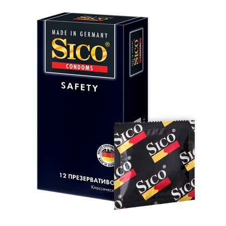 ПРЕЗЕРВАТИВЫ SICO SAFETY КЛАССИЧ. УП., №12