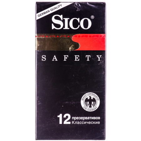 ПРЕЗЕРВАТИВ SICO SAFETY (КЛАССИЧЕСКИЕ) УП., №12