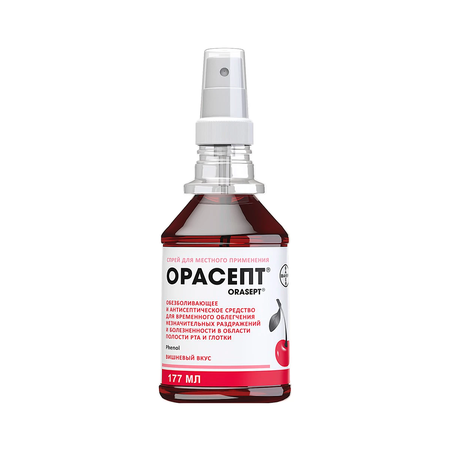 ОРАСЕПТ ФЛ., СПРЕЙ, 1,4% 177МЛ