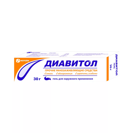 ДИАВИТОЛ ГЕЛЬ, ТУБА, 30Г