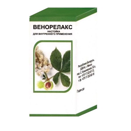 ВЕНОРЕЛАКС ФЛ., НАСТОЙКА, 50МЛ