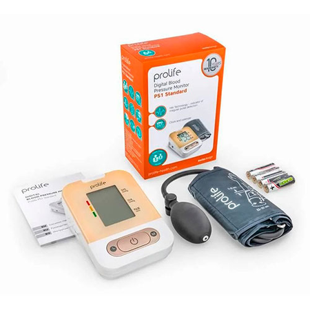 ИЗМЕРИТЕЛЬ АРТЕРИАЛЬНОГО ДАВЛЕНИЯ PROLIFE PS1 STANDARD