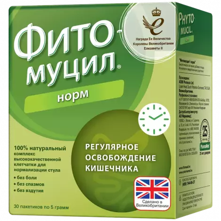ФИТОМУЦИЛ НОРМ ПАК., ПОР., 5Г, №30