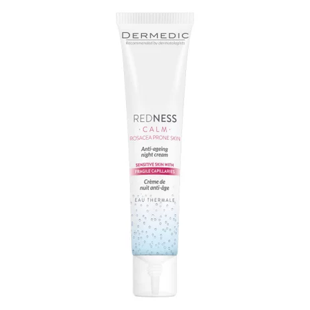 КРЕМ Д/ЛИЦА DERMEDIC REDNESS АНТИВОЗР. НОЧН. УП., 40МЛ
