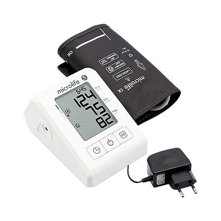 ПРИБОР ДЛЯ ИЗМЕРЕНИЯ АРТЕРИАЛЬНОГО ДАВЛЕНИЯ ЭЛЕКТРОННЫЙ BP B2 STANDARD (С АДАПТЕРОМ И МАНЖЕТОЙ (Р-Р M-L))