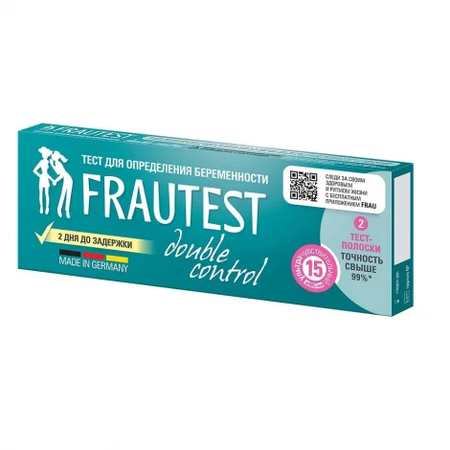 ТЕСТ НА БЕРЕМ. FRAUTEST DOUBLE CONTROL УП., №2