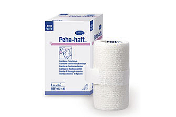 БИНТ ФИКС. PEHA-HAFT (ПЕХА-ХАФТ), БЕЛЫЙ, Р-Р (ДЛИНА В РАСТЯН. СОСТОЯН.): 10СМХ4М