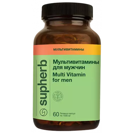 МУЛЬТИВИТАМИНЫ МУЖ. КАПС., №30