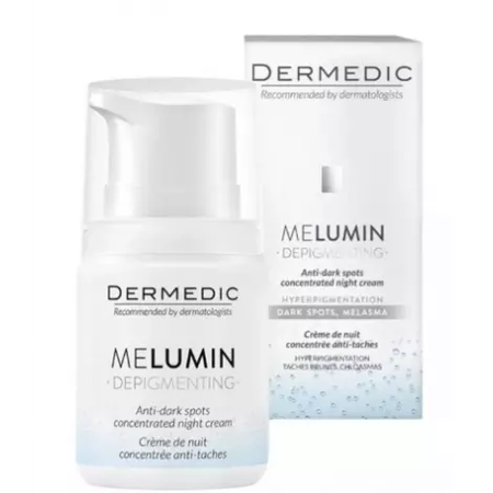 КРЕМ-КОНЦ. DERMEDIC MELUMIN ОТ ПИГМ. ПЯТЕН НОЧН. УП., 50МЛ