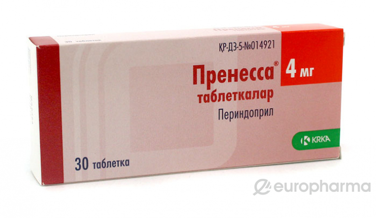 ПРЕНЕССА ТАБЛ., 4МГ, №30