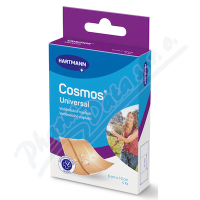 ПЛАСТЫРЬ COSMOS WATER-RESISTANT ВОДООТТАЛ. 6Х10СМ, №5