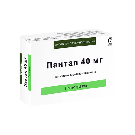 ПАНТАП ТАБЛ.П/О, 40МГ, №28