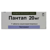 ПАНТАП ТАБЛ.П/О, 20МГ, №7