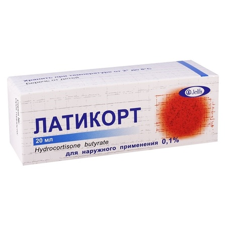 ЛАТИКОРТ КРЕМ, ТУБА, 0,1% 15Г