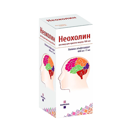 НЕОХОЛИН ФЛ., Р-Р, 600МГ/7МЛ 100МЛ