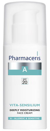 КРЕМ Д/ЛИЦА ГЛУБОКО УВЛАЖНЯЮЩ. ЛЕГК. SPF20 PHARMACERIS A VITA-SENSILIUM УП., 50МЛ