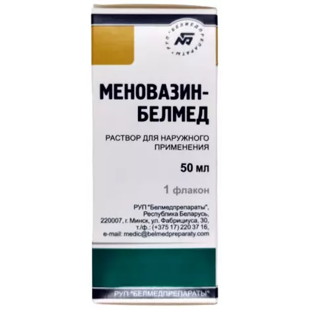 МЕНОВАЗИН ФЛ., Р-Р НАР., 50МЛ