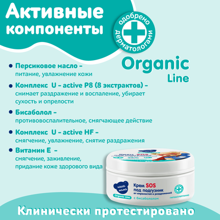 КРЕМ ПОД ПОДГУЗНИК Т.З. НАША МАМА (ORGANIC LINE), 75МЛ